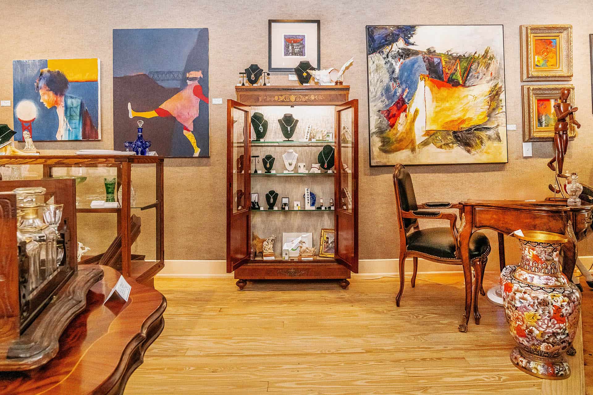 St. Augustine Art Gallery D.R. Abbott Gallery Interior