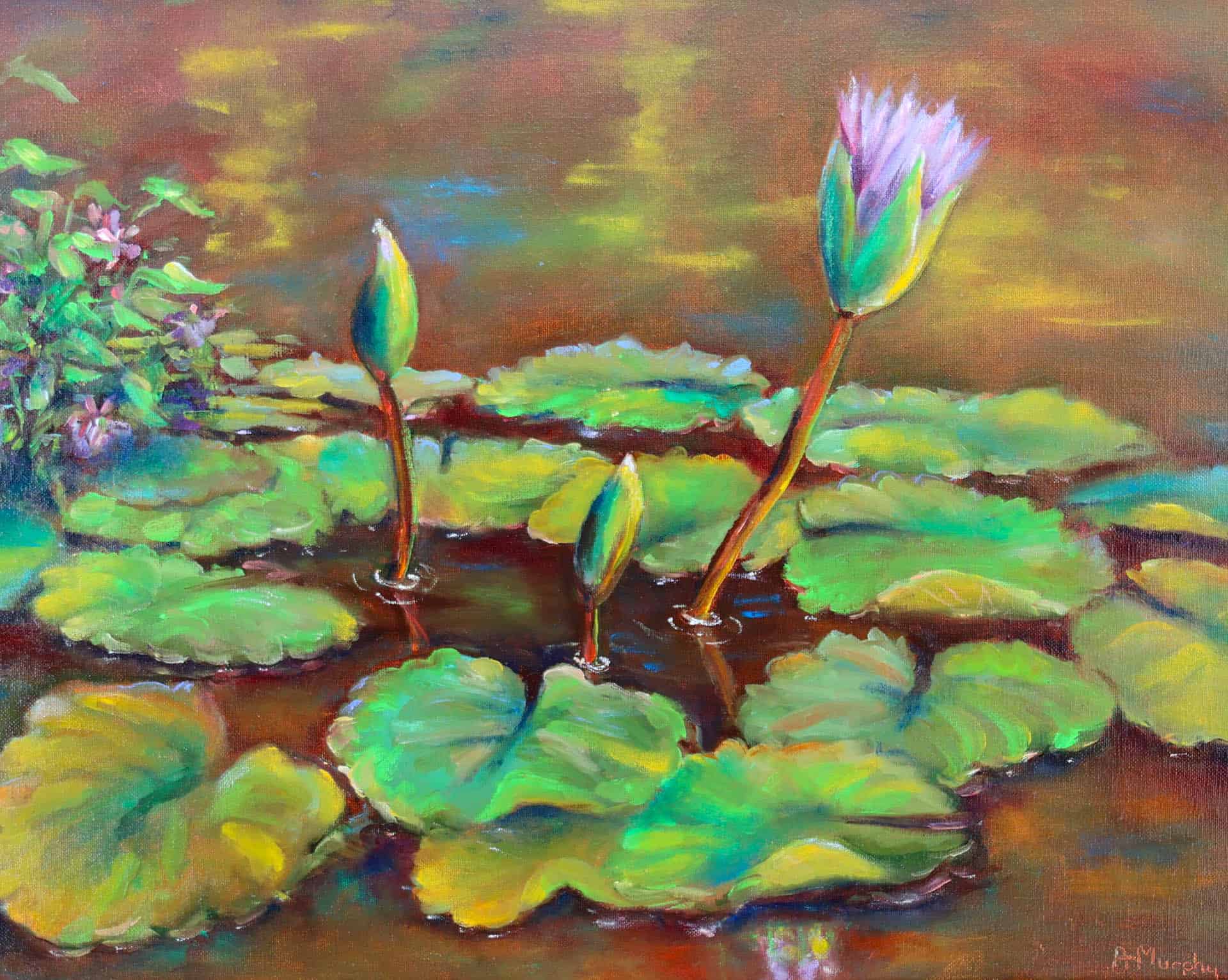 Abby Howard Murphy - "Emergence" 23x19 Framed