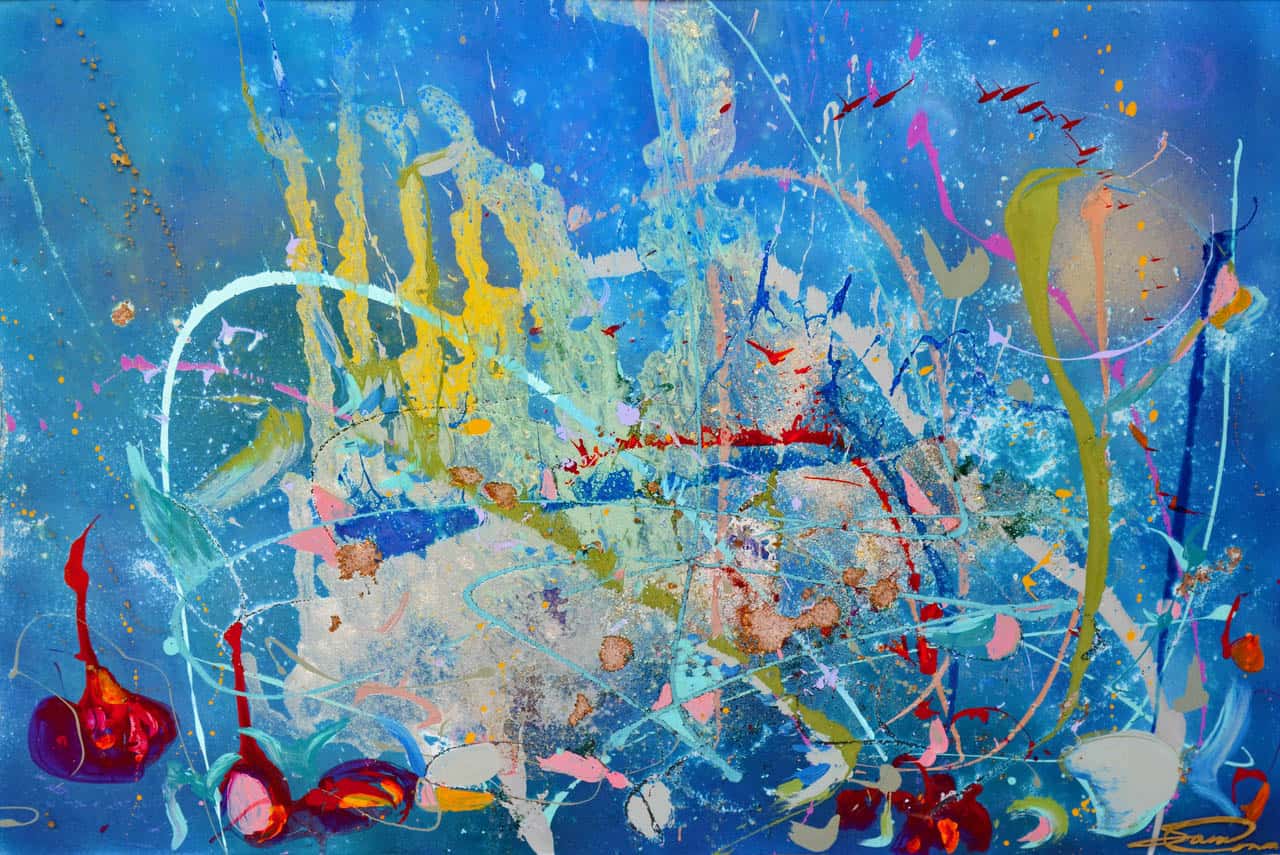 Sara Conca - "Swan River" 36x25