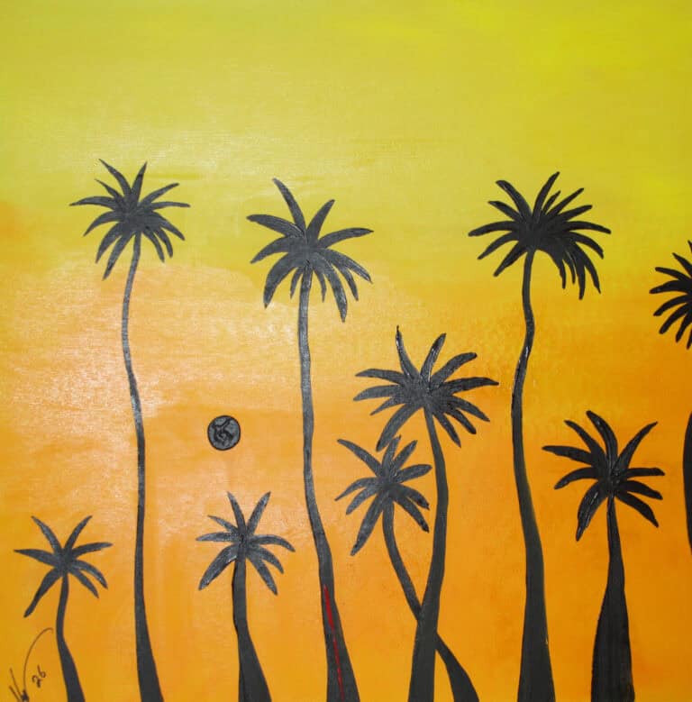 Vincent Golshani - "Sunset Boulevard" 36x36